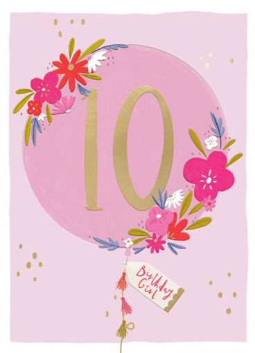 Picture of 10TH BIRTHDAY GIRL